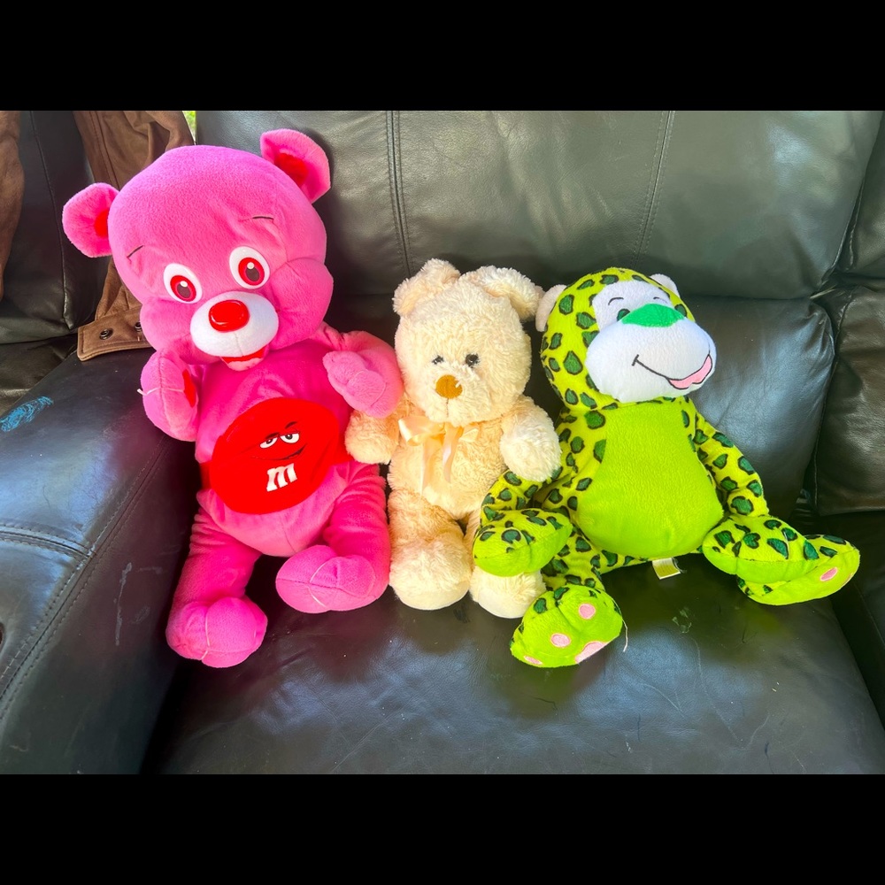 3 for 1 M&M Bear/ bunny and Marsupilami